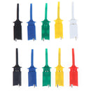10pcs Test Hooks Clips for Measuring Instrument Test Clip Flat Hook BX