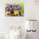 Painting By Numbers Kit DIY Flower Fruit Canvas Oil Art Picture Home Decor A