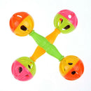 Plastic Cartoon Baby Hand Bell Rattles Music Gift For Newborns Children Toys new