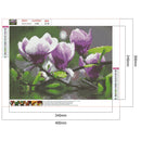 Full Round Drill 5D Rhinestone DIY Bouquet Flowers Diamond Painting (c1035)