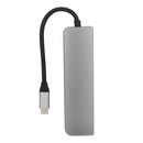 USB 3.1 Type C Hub to PD 6 in 1 USB 3.0 HDMI Laptops Docking Station for Ma
