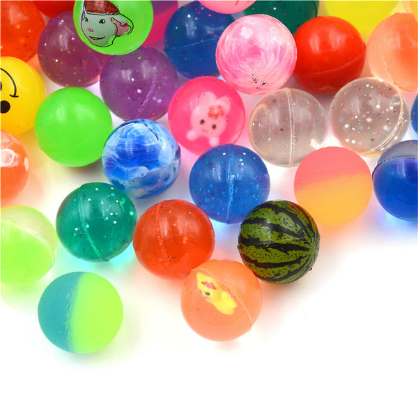 10pcs 25mm Bouncy Ball High quality child elastic rubber ball Kid of pinball Gw