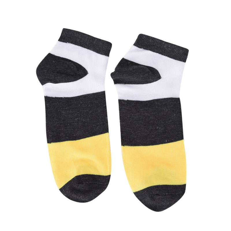 5pairs/lot Men Socks Good Quality Short Socks Antiskid Invisible Casual Cy