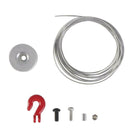 25T Metal Steering Gear Servo Winch Wheel for 1/10 RC Crawler Car TRX4 D90