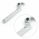 19-51mm Chrome Vanadium Adjustable Hook Wrench C Spanner Tool store hot