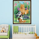 5D Cat Diamond Painting Embroidery DIY Cross Stitch Needlework Home Decor