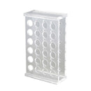 1.5Ml Centrifuge Tubes 11mm Dia Test Tube Plastic Rack Stand 24 Holes N1Q2