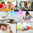 Smart Light Bulb Speaker Bluetooth RGB White Color Changing Dimmable LED Bulb