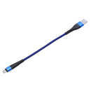 0.2M USB Cable Android Charger Data Cable, Micro-USB Fish Tail Braided Dura S9P8