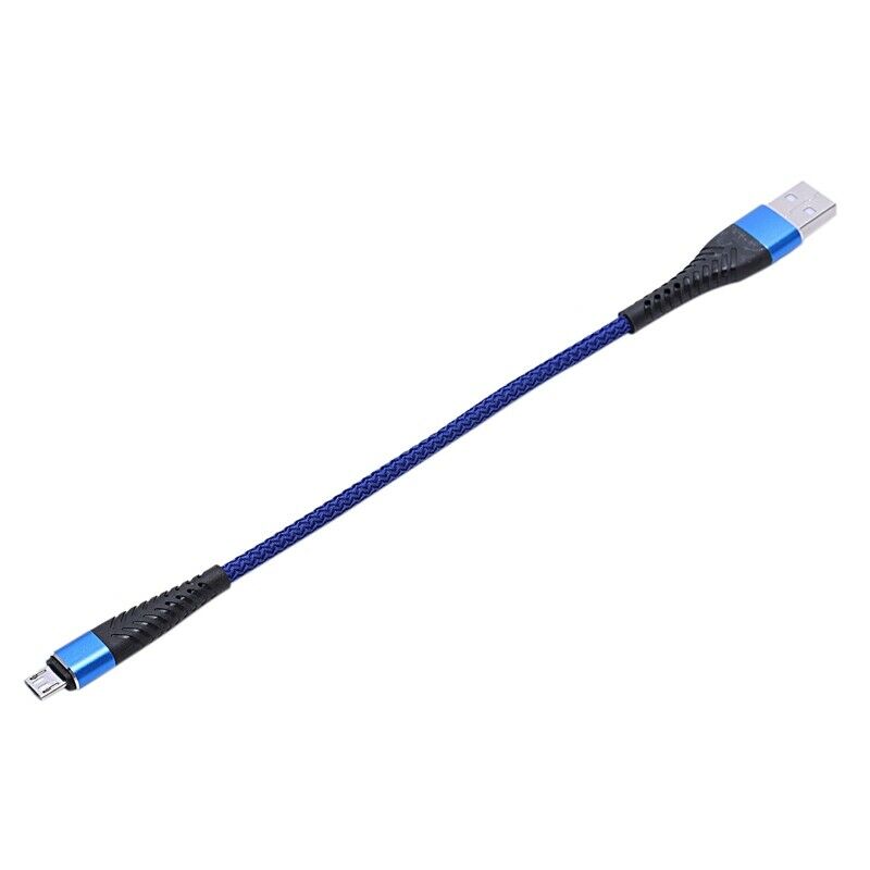 0.2M USB Cable Android Charger Data Cable, Micro-USB Fish Tail Braided Dura S9P8