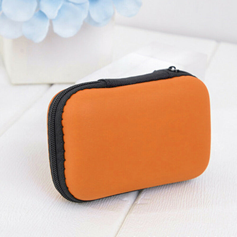 15 Slot Essential Oil Bottle Holder Rollers Storage Bag Organizer (Orange) A