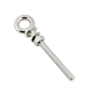 M8 X 80mm 316 Stainless Steel Eyebolts Thread Eye Screws