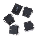 5pcs 6 Pin DPDT Black Button On/Off/On  Switch AC 250V/16A 125V/20A  OZ