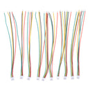 10Pcs Mini Micro JST 1.0 SH 1.0mm 4-Pin Connector Plug With Wires Cables 100MM Z
