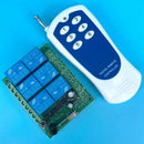 12V 6-Channel Rf Wireless Remote Control Switch And Remote Control System R Q4T3