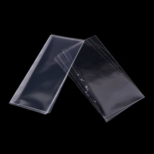 1 Set 400pcs Currency Paper Money Bill Sleeves Holders Protector Different Si ME