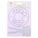 4pcs Swim Ring Boy Metal Cutting Dies DIY Scrapbooking Embossing Stencils
