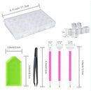 24 Pieces DIY Diamond Painting Cross Stitch Tool Set Including Diamond Stit