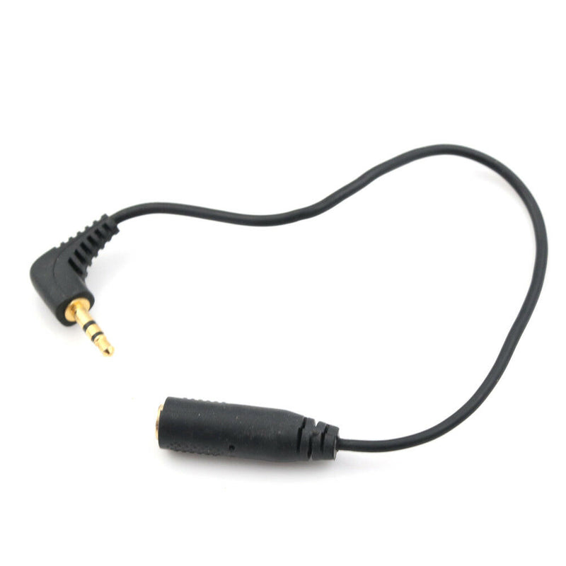 Earphone Stereo 2.5MM Male to 3.5MM Female Audio Jack Adapter Converter CabFBES