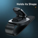 Baseus Car Sun Visor Glasses Sunglasses Clips Receipt Card Ticket Eyewear Holder