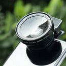 Cell Phone Camera Lens 2 in 1 Clip-on Kit 0.45X Wide Angle Macro Camera kit Len