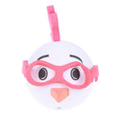 1Pc Cute glasses chickens car antenna pen topper aerial eva ball decor toME