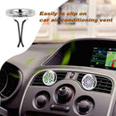 2 Pcs Stainless Car Air Vent Clip Freshener Essential Oil Diffuser Aromatherapy