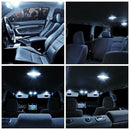 Universal 16x White Interior LED Bulbs Package Kit LED interior Bulbs Decoration