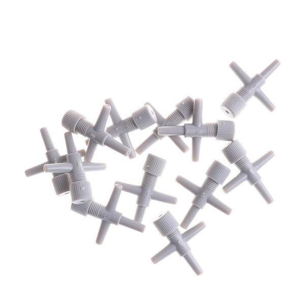 3 Adjustable Air Switch Oxygen Pump Valve Tee Regulator For Fish Tank AquariumOZ