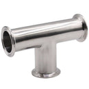 1.5Inch 38Mm Sanitary Tri Clamp 3 Way Tee 304 Stainless Steel Sanitary Ferr F8X5