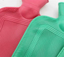 HOT THICK Rubber HOT WATER BOTTLE BAG WARM Relaxing Heat Cold TheraME