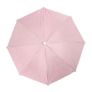 Pink Outdoor Sports Fishing Umbrella Hat Headwear