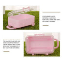 Pink mini roller travel suitcase candy box personality creative wedding can I9Y5