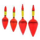 4x Professional Vertical Buoy Bobber Luminous Light Stick Float for Sea Rock