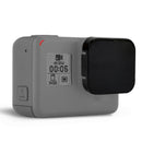 Tempered Glass Screen Protector + Hard Lens Cap Protector Cover for GoPro 5