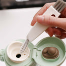 Cleaning Cup Brush Bottle Eco Friendly Cleaner 3-In-1 Cleaning Rotary Cup BS Ew