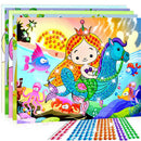 5D Diamond Embroidery Kids Painting Kit Mosaic Learning Puzzles Cartoon Giftã€LJ