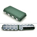 Fishing Tackle Box Fishing Hook 8 Compartment Storage Tackle Fishing Box B1K2
