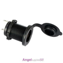 New 12V Waterproof Marine Motorcycle Car Cigarette Lighter Socket Power Outlet