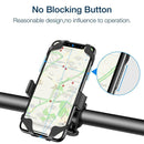Rack Smartphone Bicycle Bracket Strap Bike Phone Holder MTB Motorcycle Stand