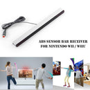 Wired Motion Sensors Receivers ABS Sensor Bar w/Holder for Nintend Wii/WiiU