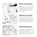 Flannel Infant Photography Photo Props Baby Photography Blanket Background