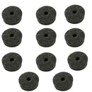10pcs Drum Kit Cymbal Felt Pads Drum Slices Felt Protection Percussion Part