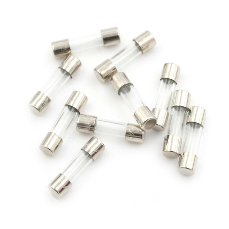 10PCS Glass Tube Fuse 5 x 20mm F315mA 315mA F0.315A 250V Fast Blow B Gn