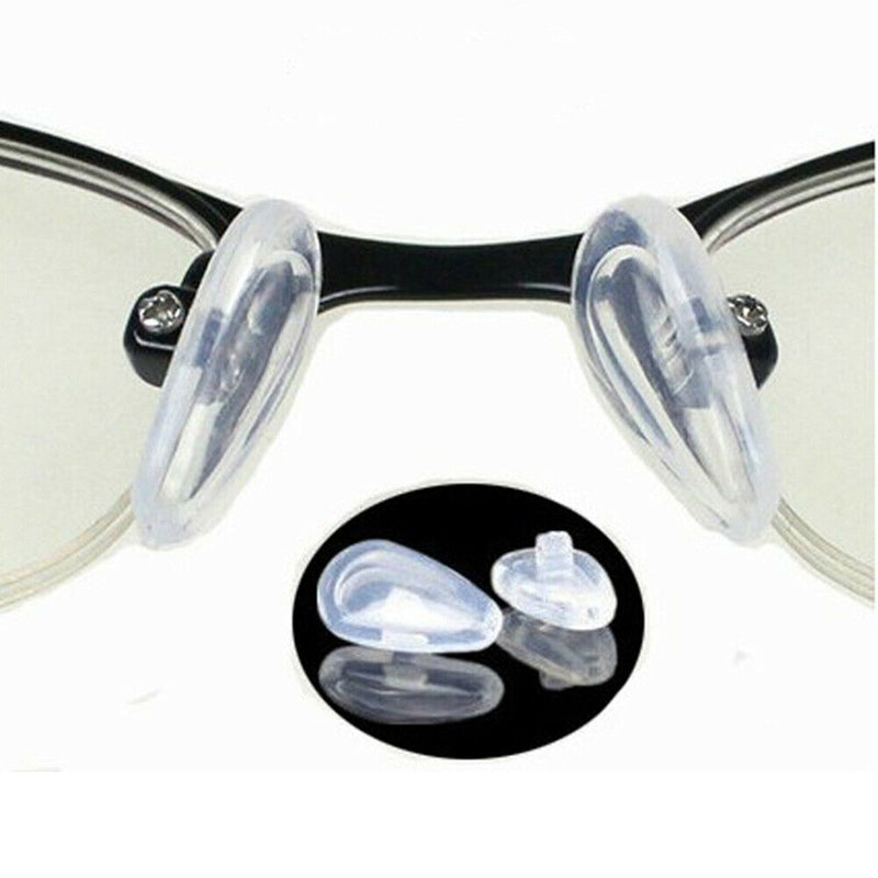 50pcs Sunglasses Accessories Tools Replacement Soft PVC Practical Clear Nose Pad
