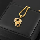 Fashion Hip Hop Men Scorpio Long Chain Sweater Necklace Punk Rock Jewelry Gi_