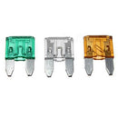 180X Mini Blade Fuses Zinc Alloy Auto Car Truck Fuse Set 5A 10A 15A 20A 25A 30A
