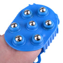 Roller Ball Body Massage Glove Anti-Cellulite Muscle Pain Relief Relax Massager