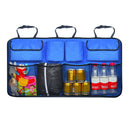 Car Trunk Organizer Adjustable Backseat Storage Bag Net High Capacity Multi