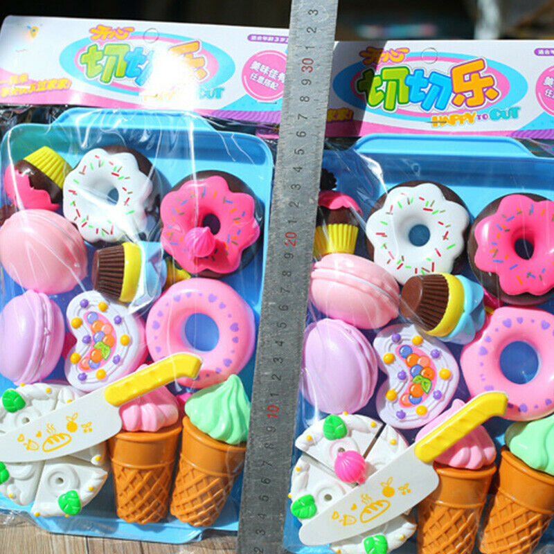 Pretend Play Early Education Children'S Kitchen Toys Plastic Simulation Foo R8M5